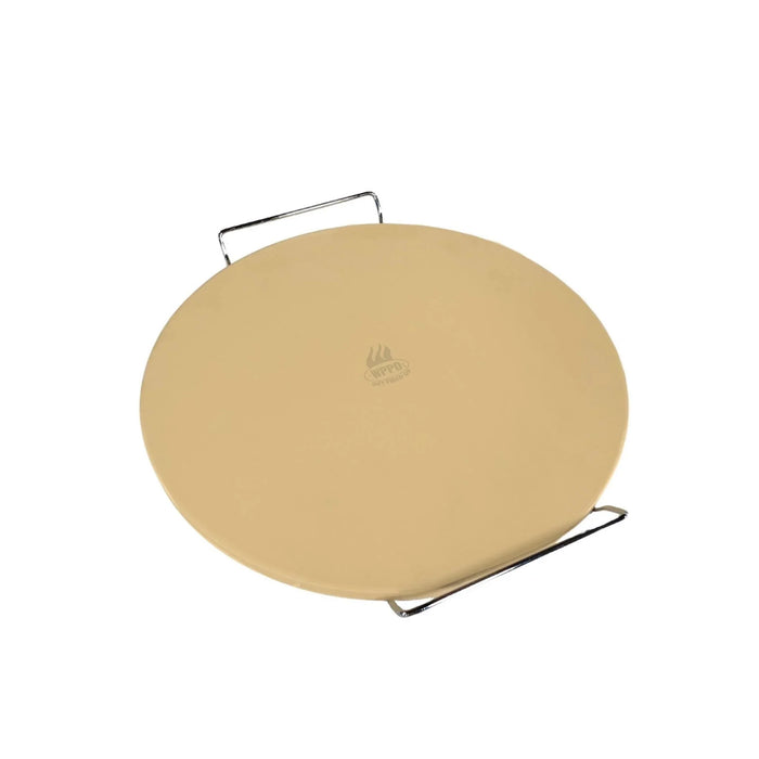 WPPO 15-Inch Pizza Baking Stone with Handles (WKST-15R)