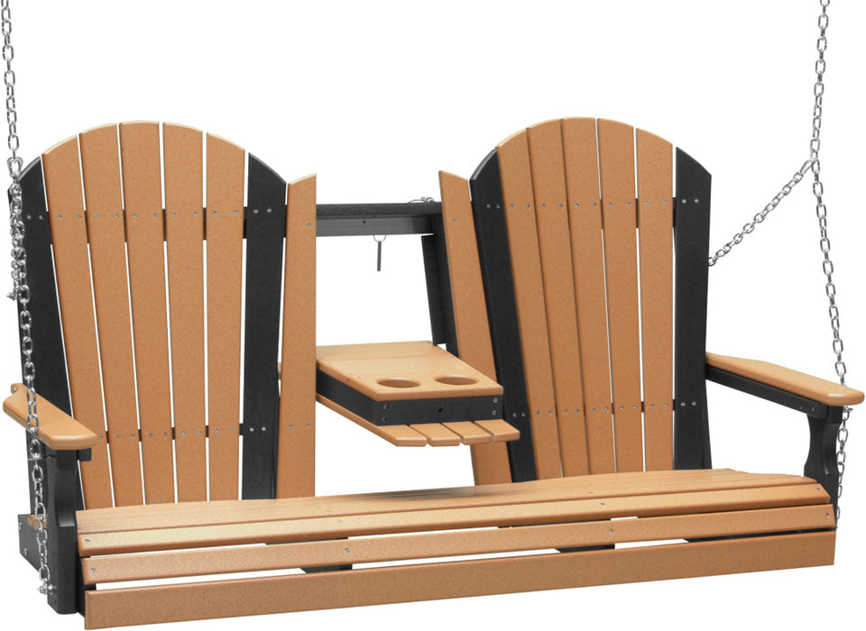 LuxCraft 5' Adirondack Swing