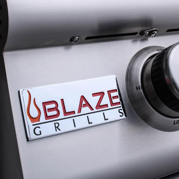 Blaze Premium LTE Marine Grade 32-Inch 4-Burner Freestanding Gas Grill With Rear Infrared Burner & Grill Lights - BLZ-4LTE2MG-LP/NG