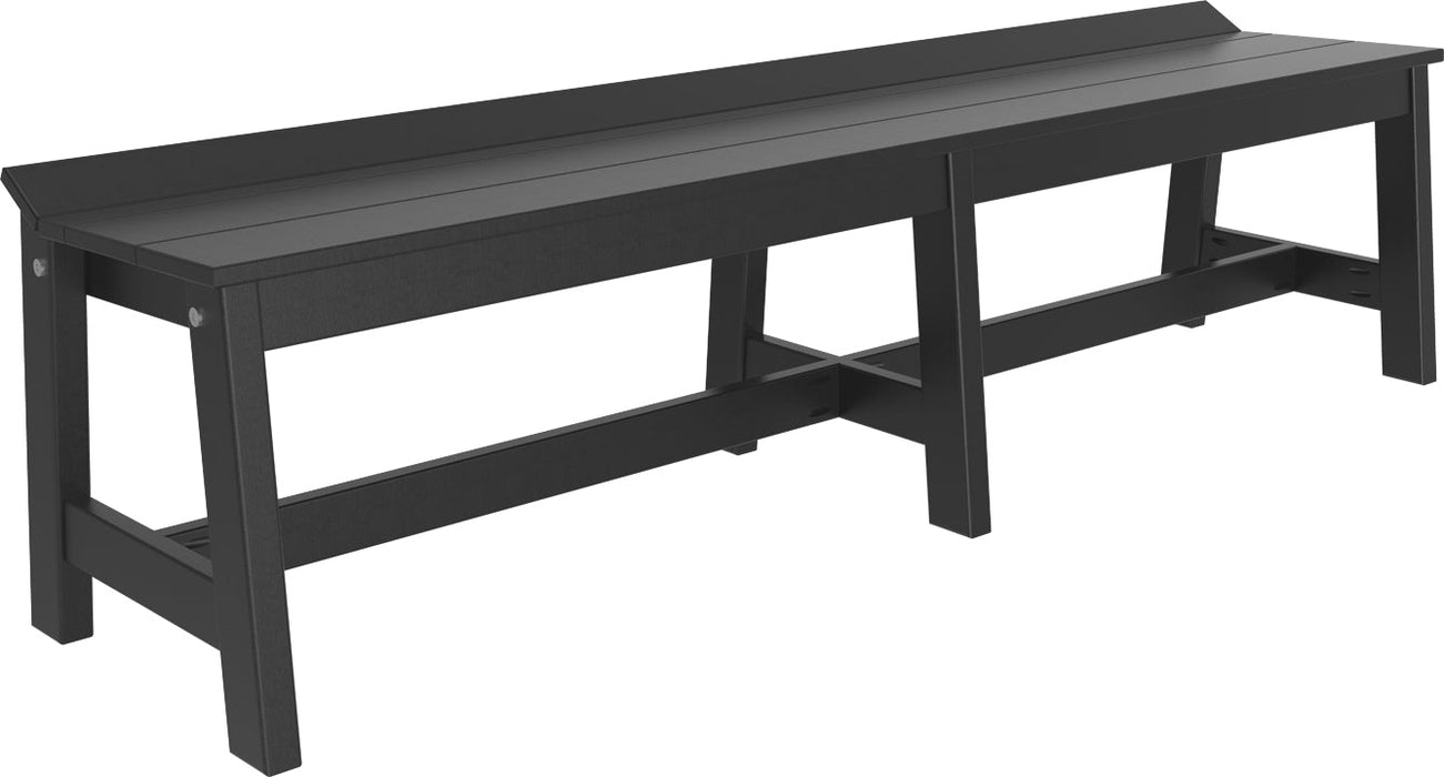 LuxCraft 72" Cafe Dining Bench