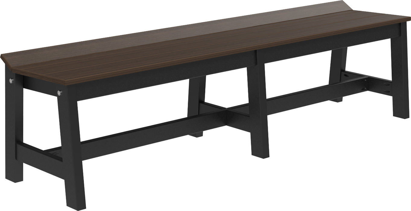 LuxCraft 72" Cafe Dining Bench