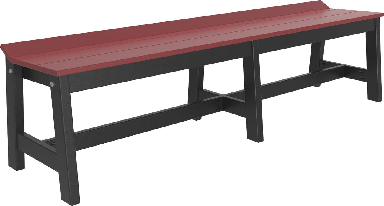 LuxCraft 72" Cafe Dining Bench