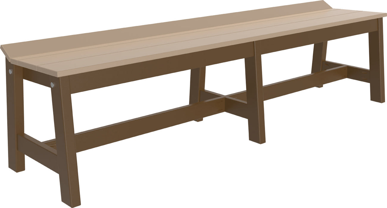 LuxCraft 72" Cafe Dining Bench