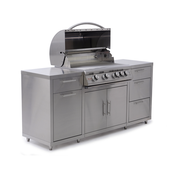 Blaze Stainless Steel Island With Premium 32" 4 Burner LTE Gas Grill