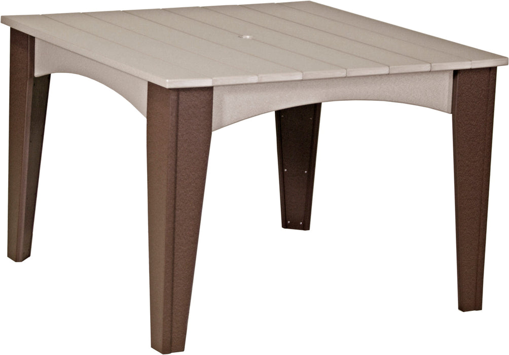 LuxCraft Island Dining Table (44" Square)