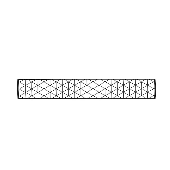 Infratech Motif CD Series 6000W 61-Inch Dual Element Electric Heater with Contemporary Fascia