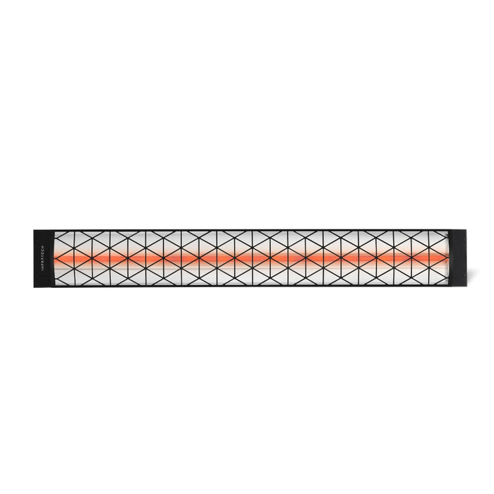 Infratech Motif C Series 4000W 61-Inch Single Element Electric Heater with Contemporary Fascia