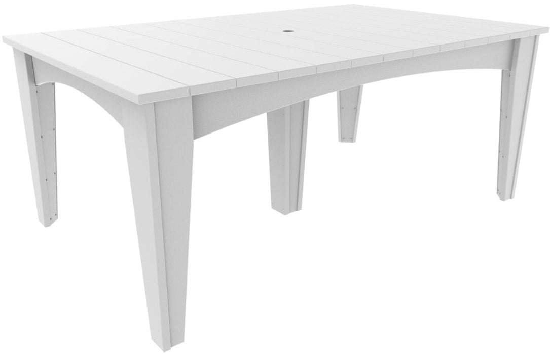 LuxCraft Island Dining Table (44" x 72" Rectangular)