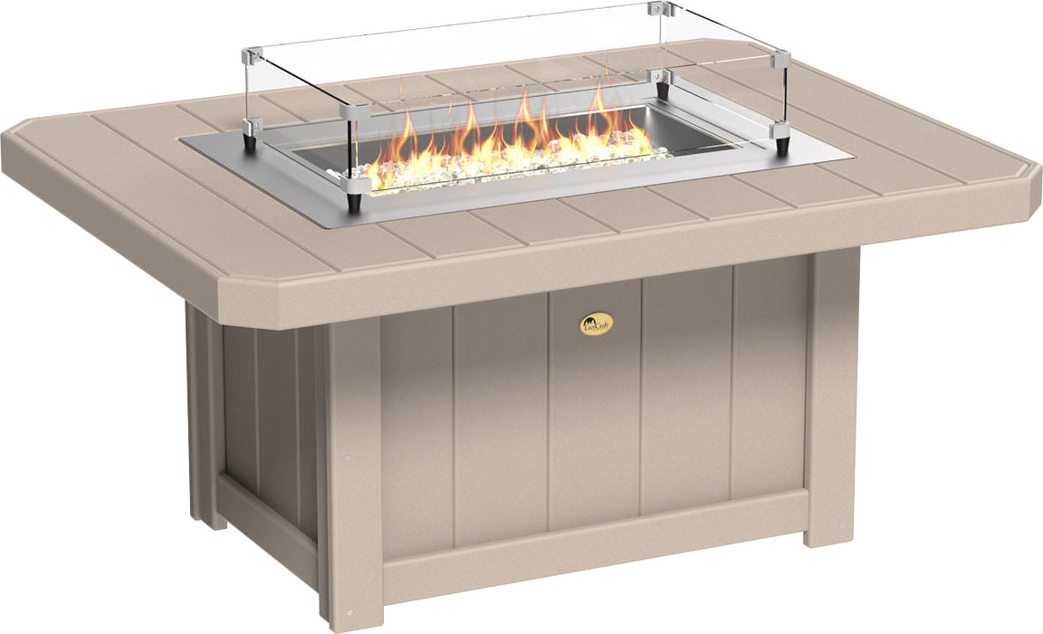 LuxCraft Lumin Fire Pit 51" Rectangular