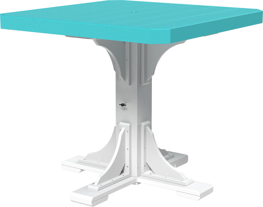 LuxCraft 41" Square Table - Counter Height