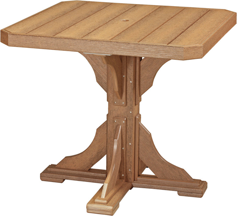 LuxCraft 41" Square Table - Counter Height