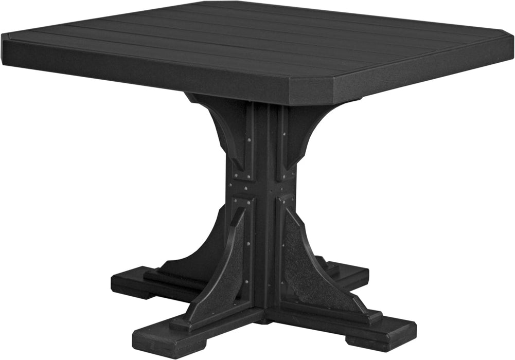 LuxCraft 41" Square Table - Dining Height