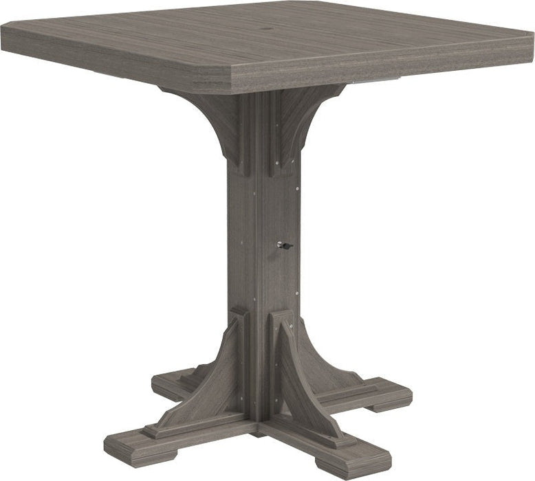 LuxCraft 41" Square Table - Bar Height