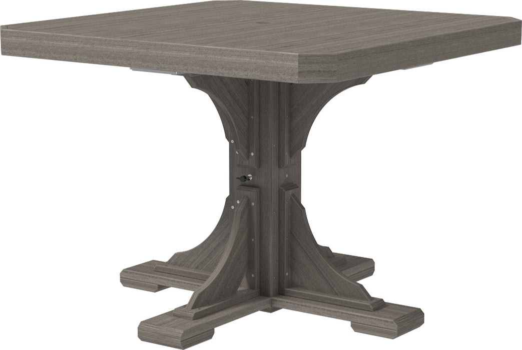 LuxCraft 41" Square Table - Dining Height