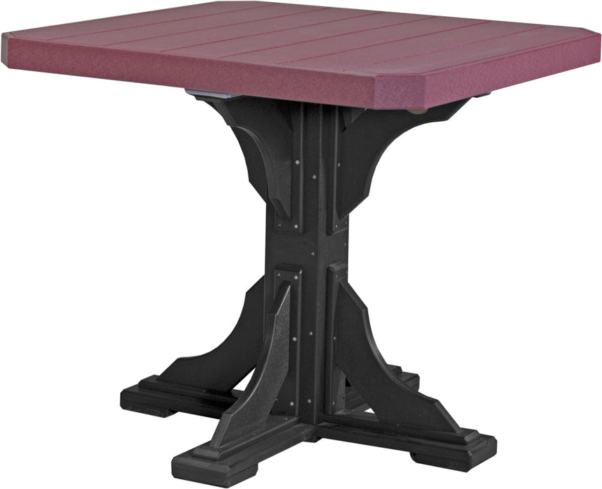 LuxCraft 41" Square Table - Counter Height