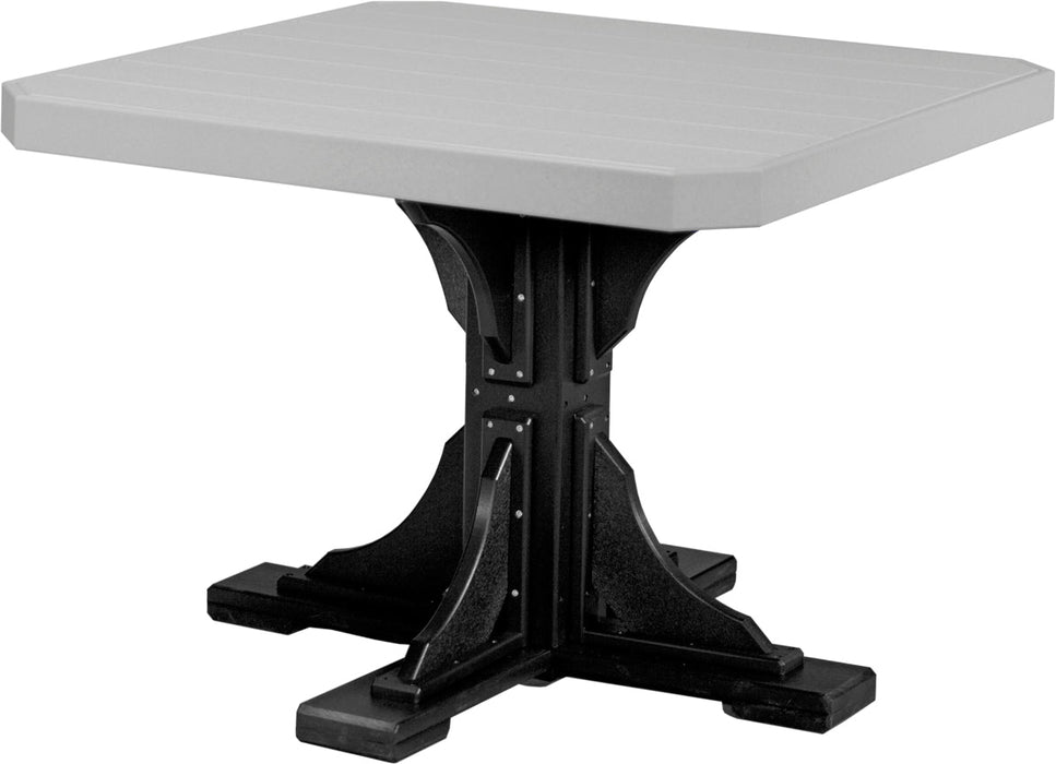 LuxCraft 41" Square Table - Dining Height