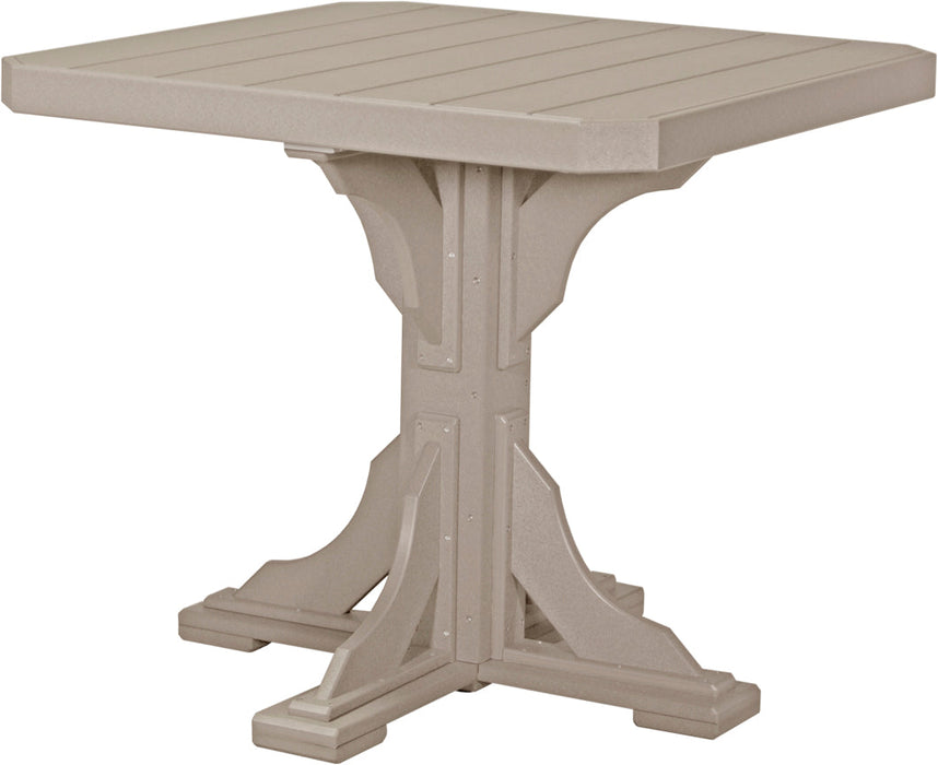 LuxCraft 41" Square Table - Counter Height