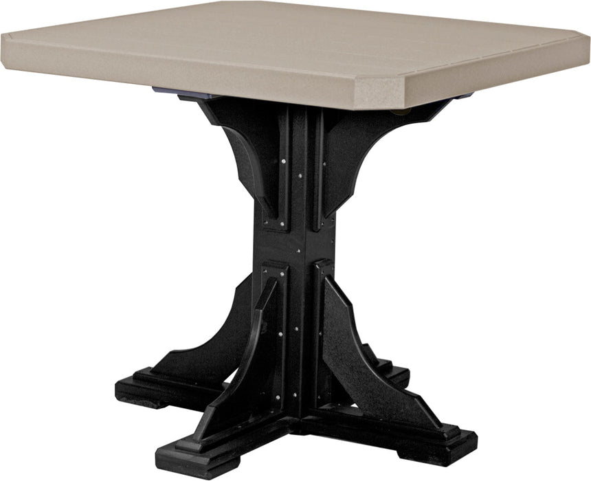 LuxCraft 41" Square Table - Counter Height