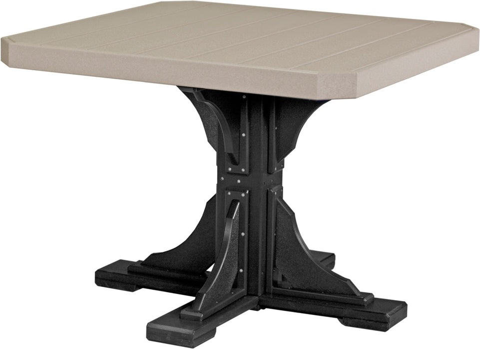 LuxCraft 41" Square Table - Dining Height