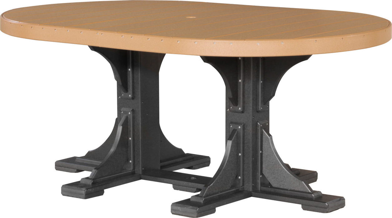 LuxCraft 4' x 6' Oval Table Set #3