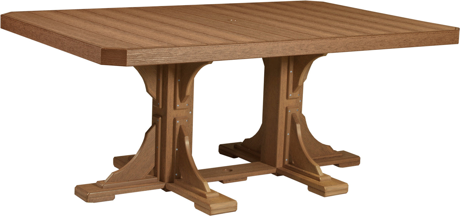 LuxCraft 4' x 6' Rectangular Table - Dining Height