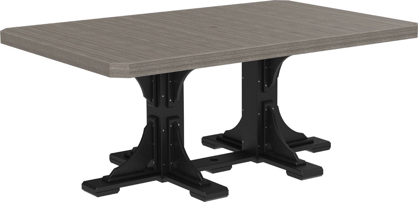 LuxCraft 4' x 6' Rectangular Table - Dining Height