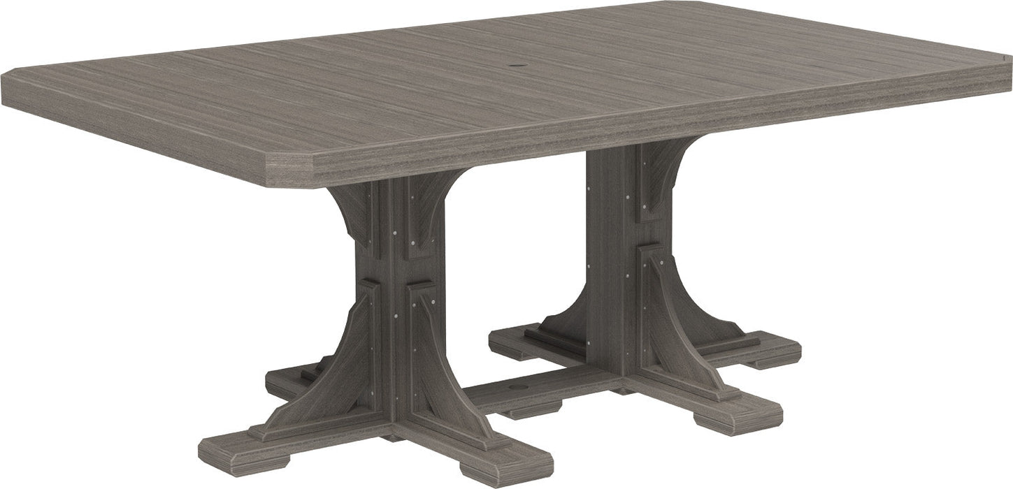 LuxCraft 4' x 6' Rectangular Table - Dining Height