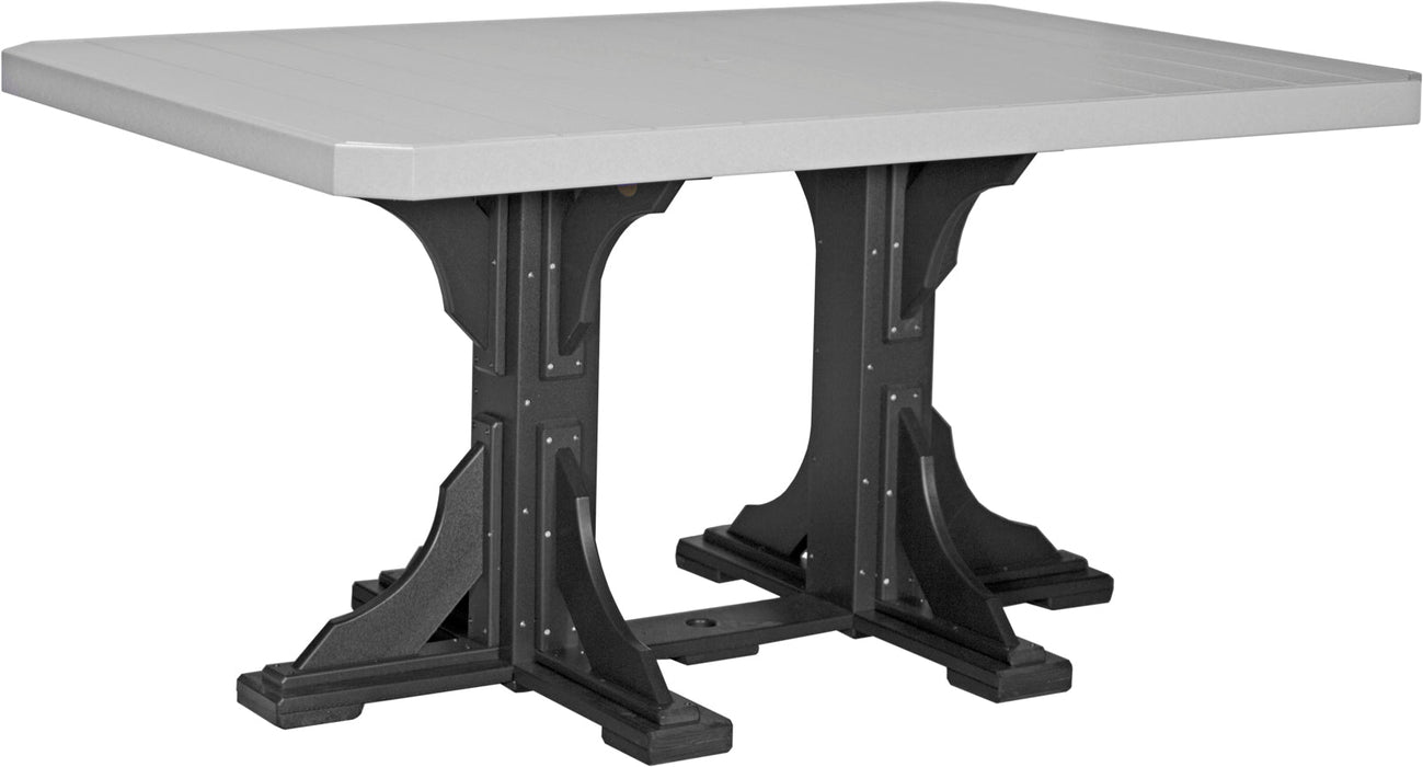 LuxCraft 4' x 6' Rectangular Table - Counter Height