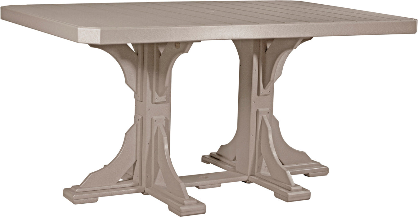 LuxCraft 4' x 6' Rectangular Table - Counter Height