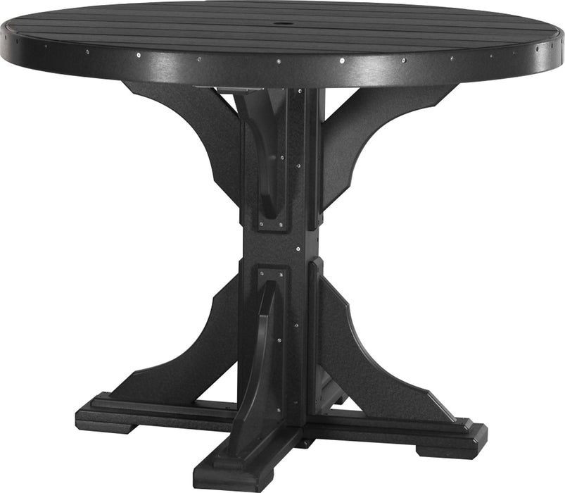 LuxCraft 4' Round Table - Counter Height