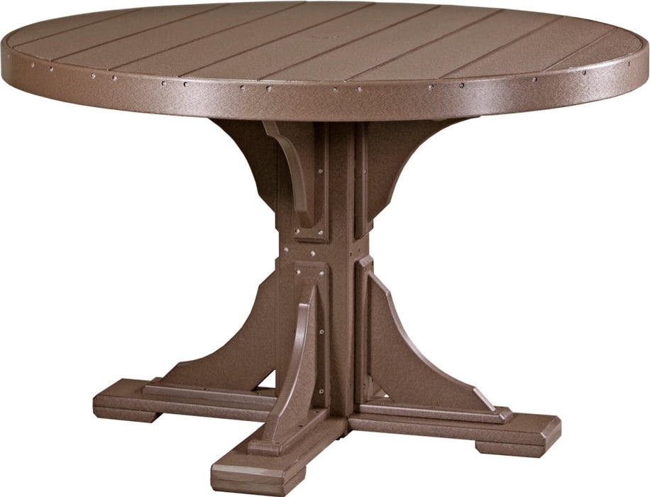 LuxCraft 4' Round Table Set #2