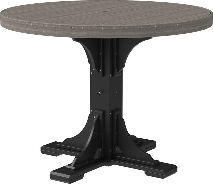 LuxCraft 4' Round Table - Counter Height