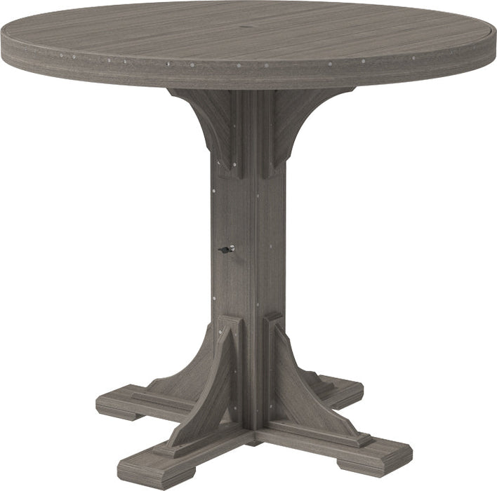 LuxCraft 4' Round Table - Bar Height