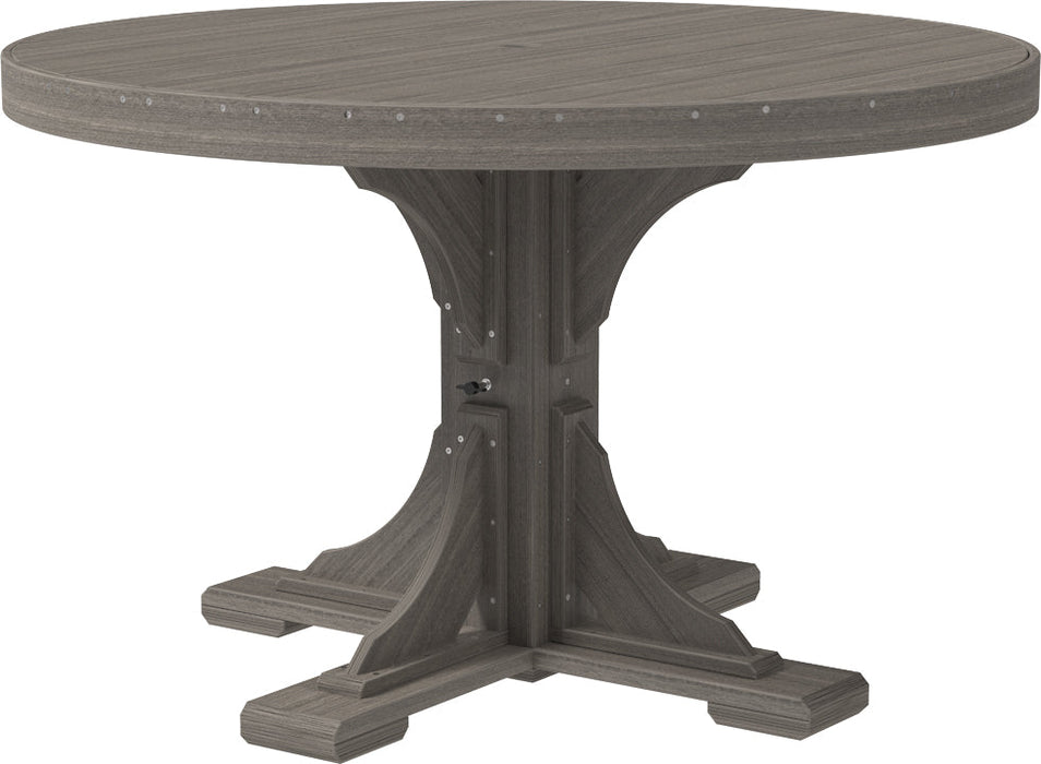 LuxCraft 4' Round Table - Dining Height