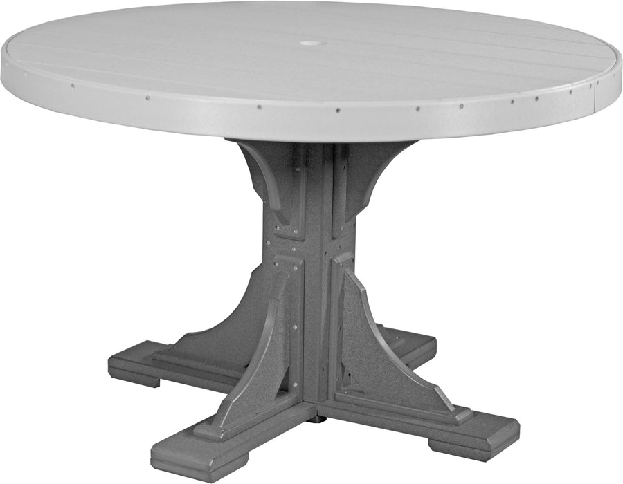 LuxCraft 4' Round Table - Dining Height