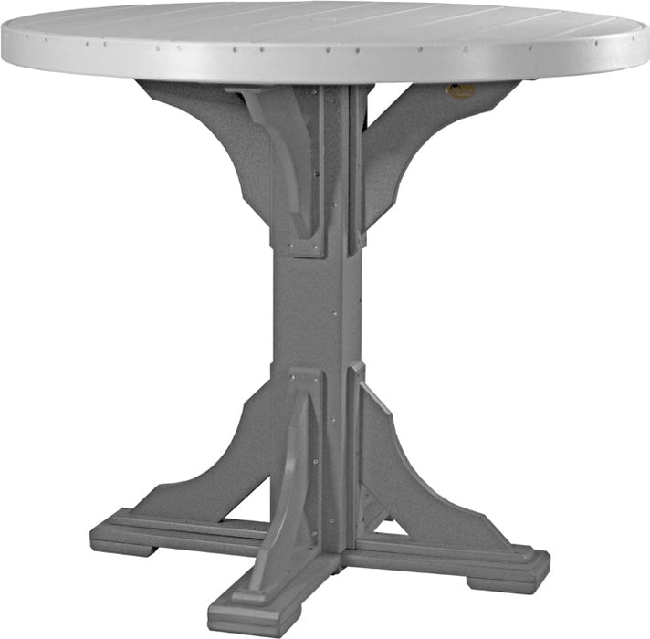 LuxCraft 4' Round Table - Bar Height