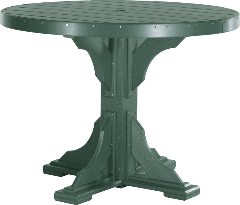 LuxCraft 4' Round Table - Counter Height