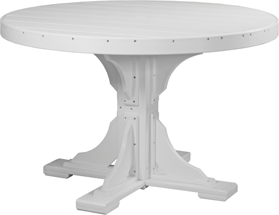 LuxCraft 4' Round Table Set #2