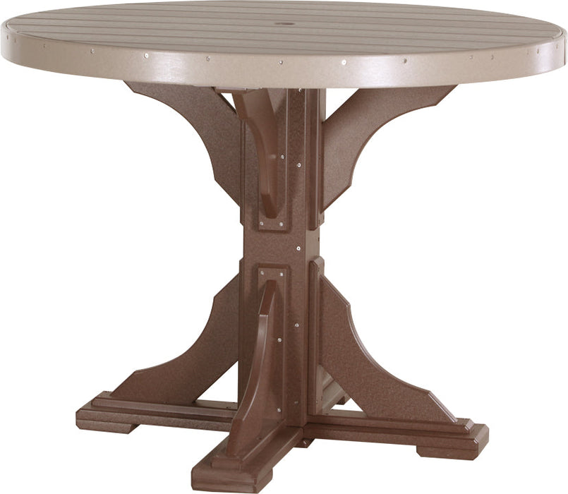 LuxCraft 4' Round Table Set #1