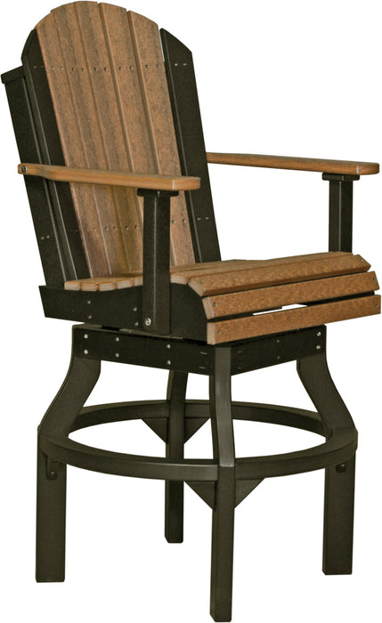 LuxCraft Adirondack Swivel Chair - Bar Height