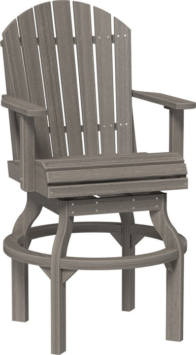 LuxCraft Adirondack Swivel Chair - Bar Height