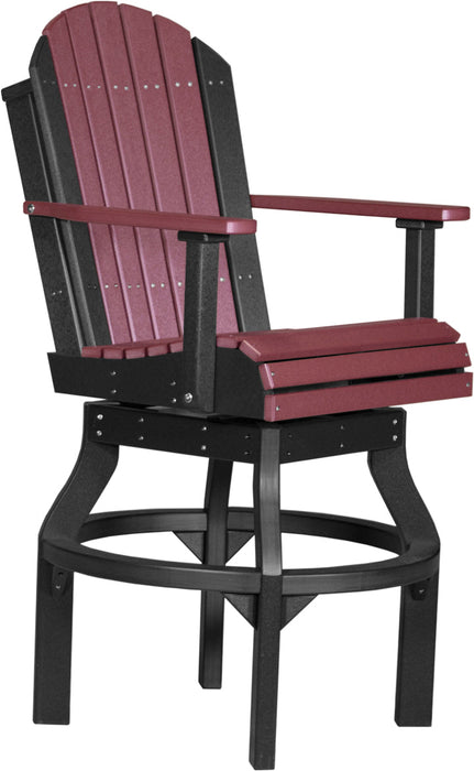 LuxCraft Adirondack Swivel Chair - Bar Height