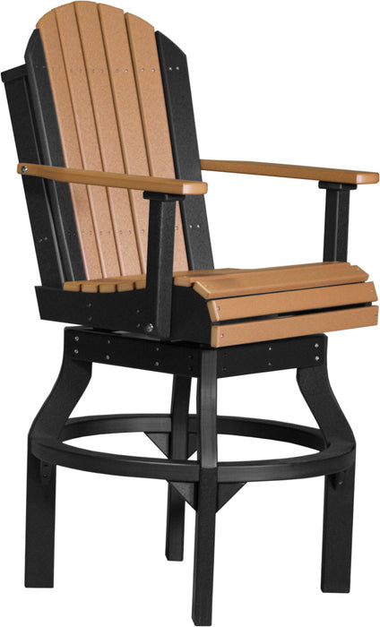 LuxCraft Adirondack Swivel Chair - Bar Height