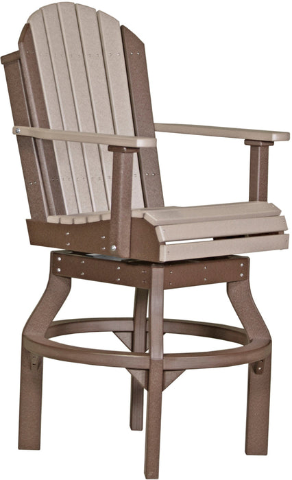 LuxCraft Adirondack Swivel Chair - Bar Height