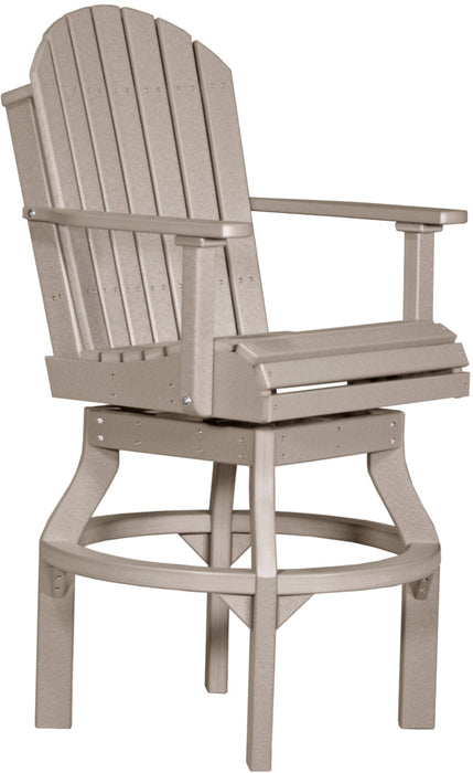 LuxCraft Adirondack Swivel Chair - Bar Height