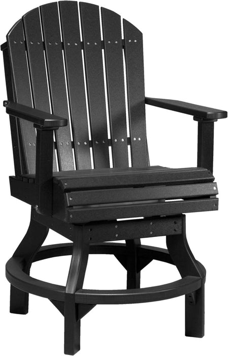 LuxCraft Adirondack Swivel Chair - Counter Height