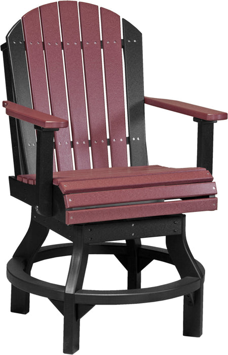 LuxCraft Adirondack Swivel Chair - Counter Height