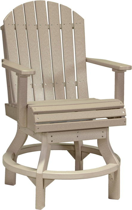 LuxCraft Adirondack Swivel Chair - Counter Height