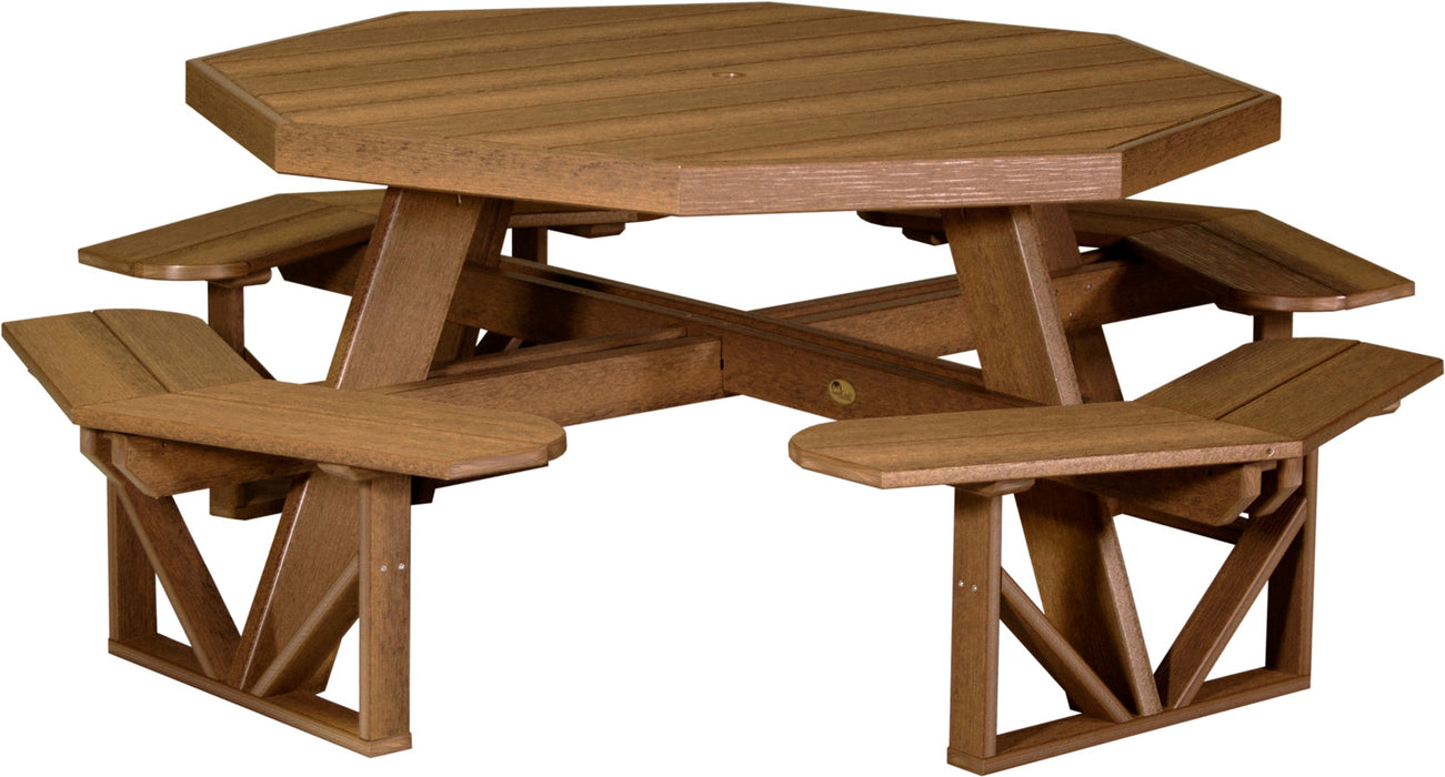 LuxCraft Octagon Picnic Table