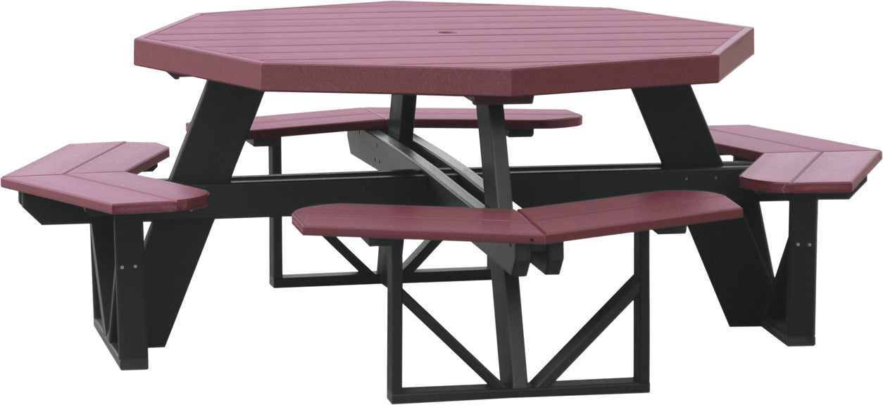 LuxCraft Octagon Picnic Table